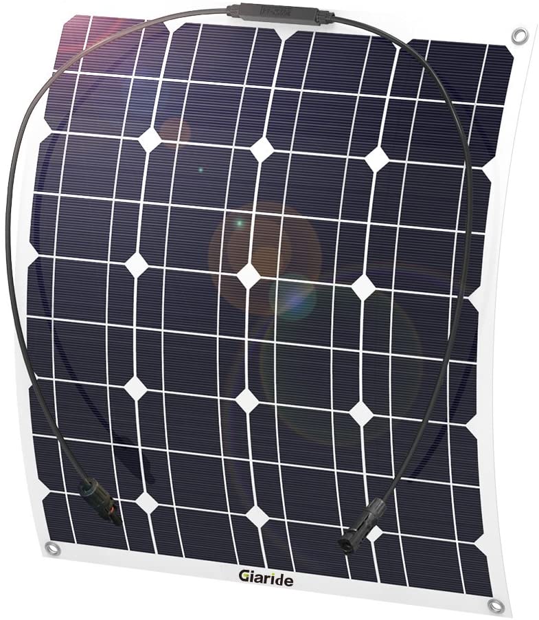 50W 18V 12V Solar Panel Monocristalino Célula Placa Solar Flexible
